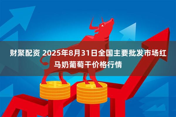 财聚配资 2025年8月31日全国主要批发市场红马奶葡萄干价格行情