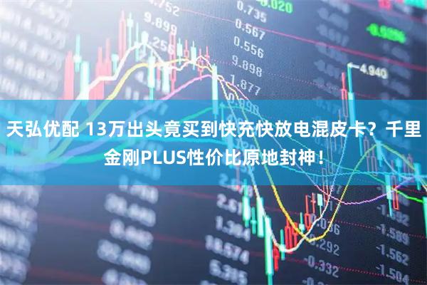 天弘优配 13万出头竟买到快充快放电混皮卡？千里金刚PLUS性价比原地封神！